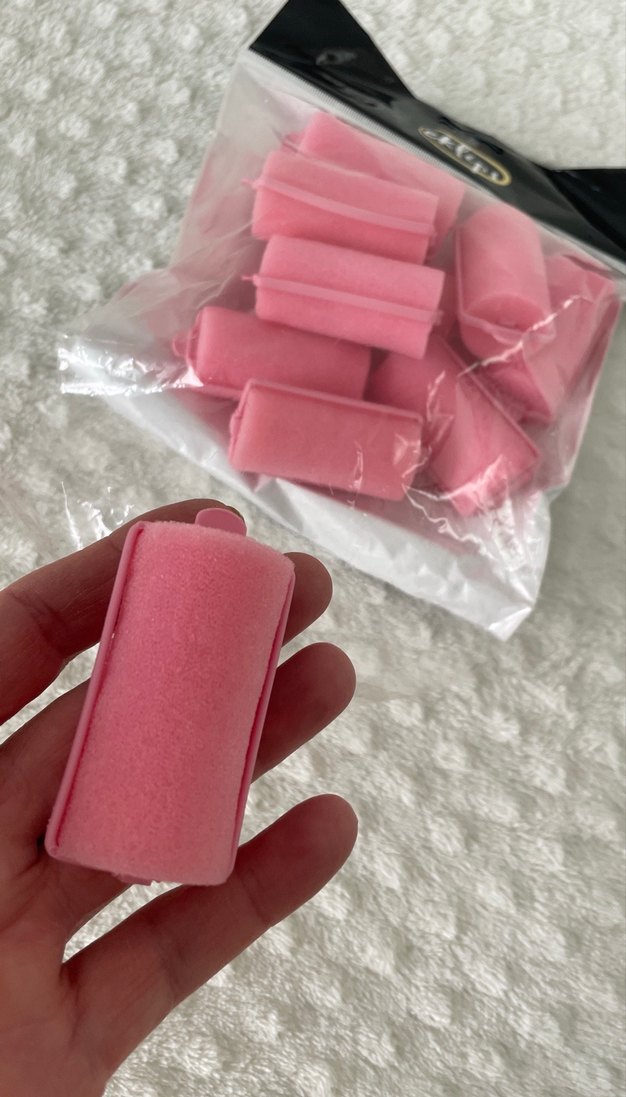 Pastel Pembe saç şekillendirici Bigudi Eklips - Görsel 3