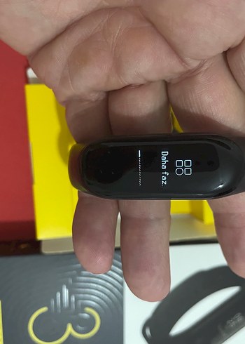 Beden Xiaomi Mi Band 3 Siyah Akıllı Bileklik