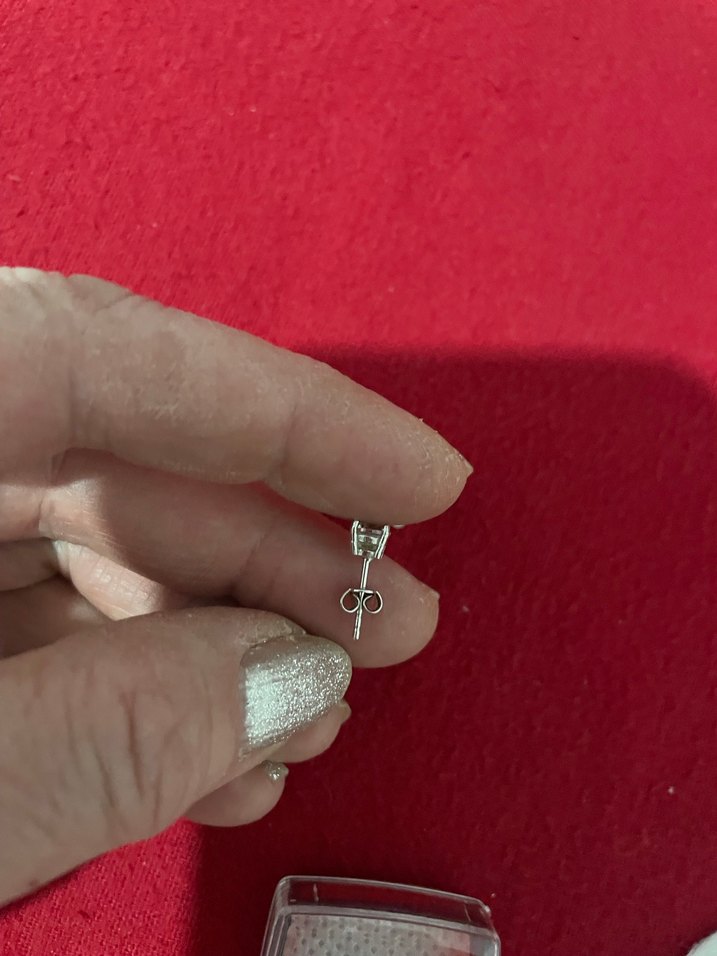 Gümüş küpe - Görsel 4