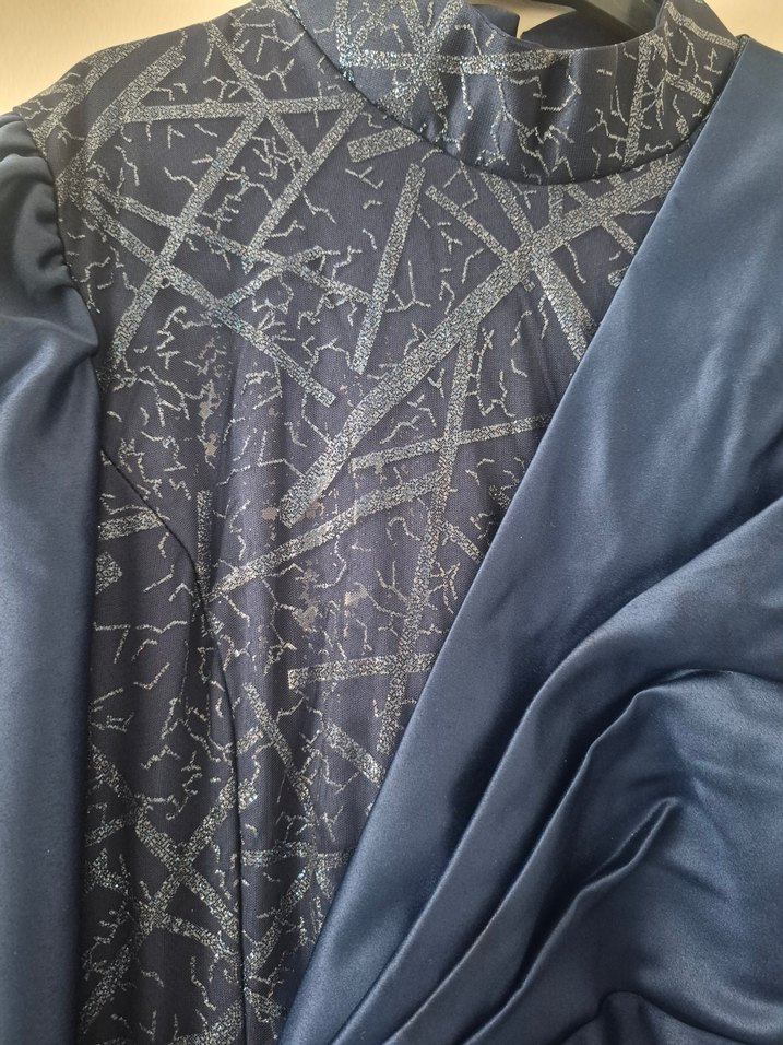 Uzun kuyruklu Kadın Abiye Elbise - Görsel 5