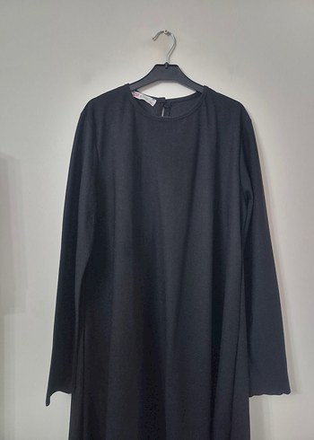 Siyah Uzun Kollu Salaş Tunik - Görsel 2