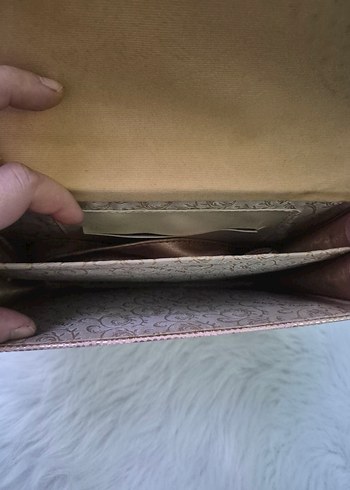 pembe Yılan Desenli Deri Kadın Çanta - Görsel 4