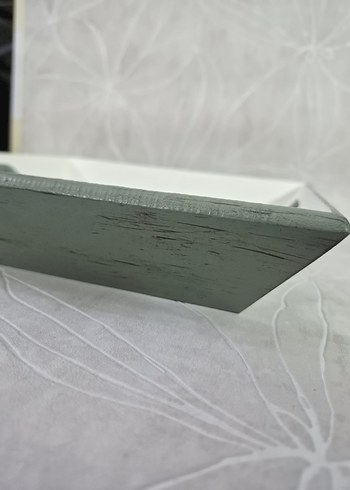 Sukulent Desenli Ahşap Tepsi - Görsel 4