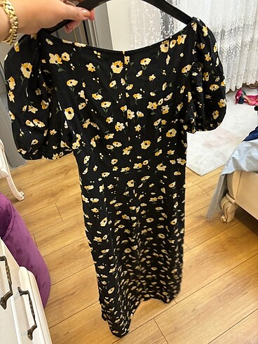 Bershka Karpuz kollu elbise