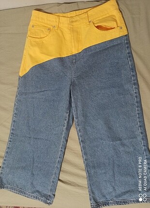 Diğer Sarı mavi pantolon 