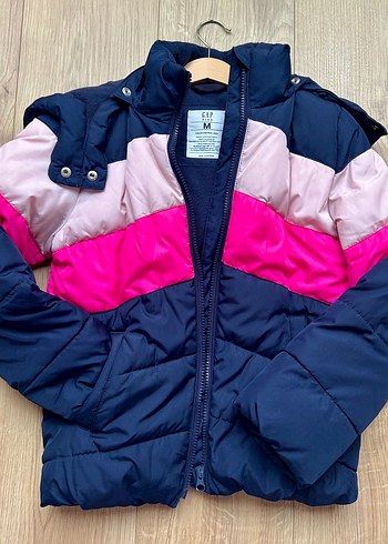 Kız çocuk 8-9 yaş 130 cm pembe mont - Görsel 8