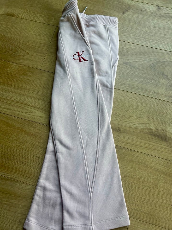 Kız çocuk Pamuklu Rahat Kesim Eşofman Altı - Görsel 3