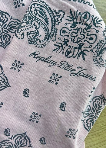 Pembe Kapüşonlu Baskılı kız çocuk Sweatshirt - Görsel 5