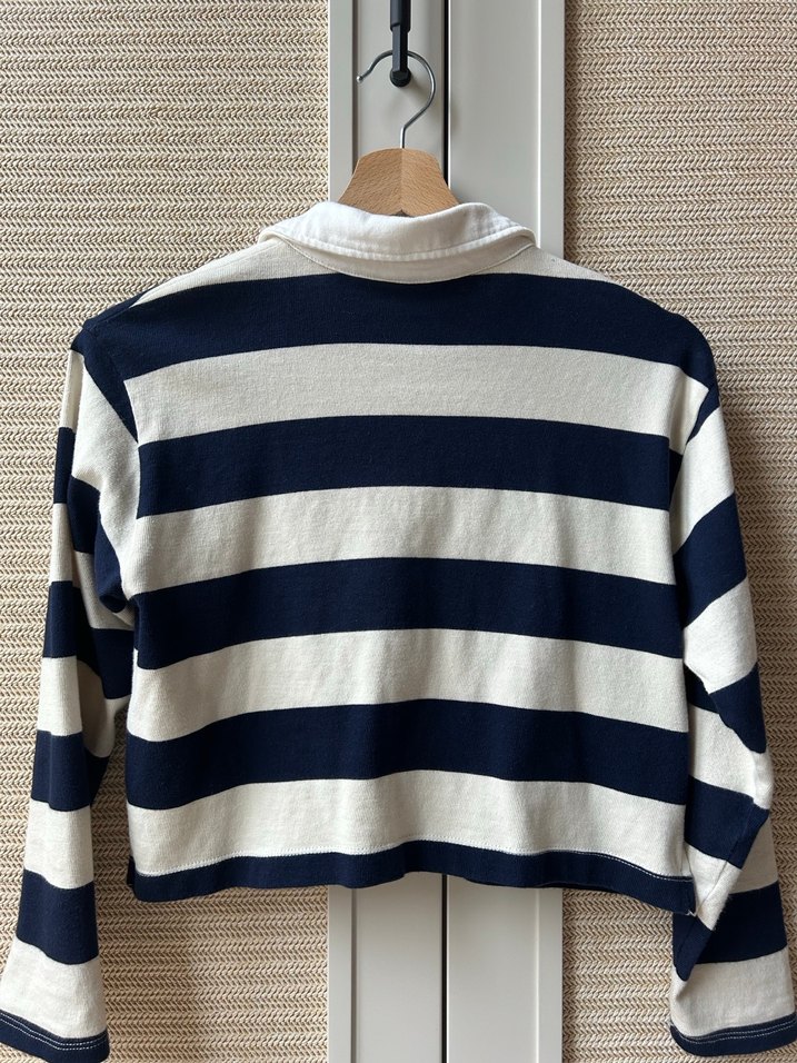 GAP Çizgili Pamuklu Uzun Kollu Kadın Kazak - Görsel 3