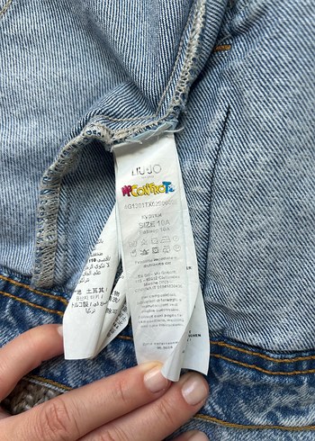 Lıu.Jo marka kız çocuk denim kot ceket - Görsel 6