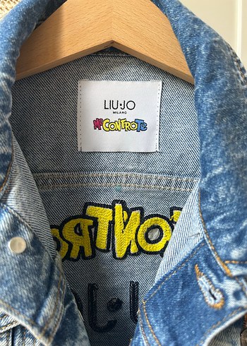 Lıu.Jo marka kız çocuk denim kot ceket - Görsel 5