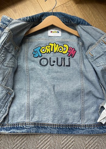 Lıu.Jo marka kız çocuk denim kot ceket - Görsel 4