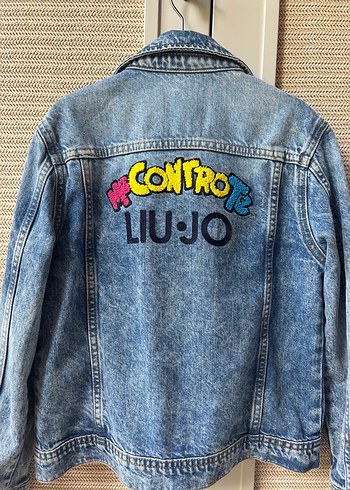 Lıu.Jo marka kız çocuk denim kot ceket - Görsel 2