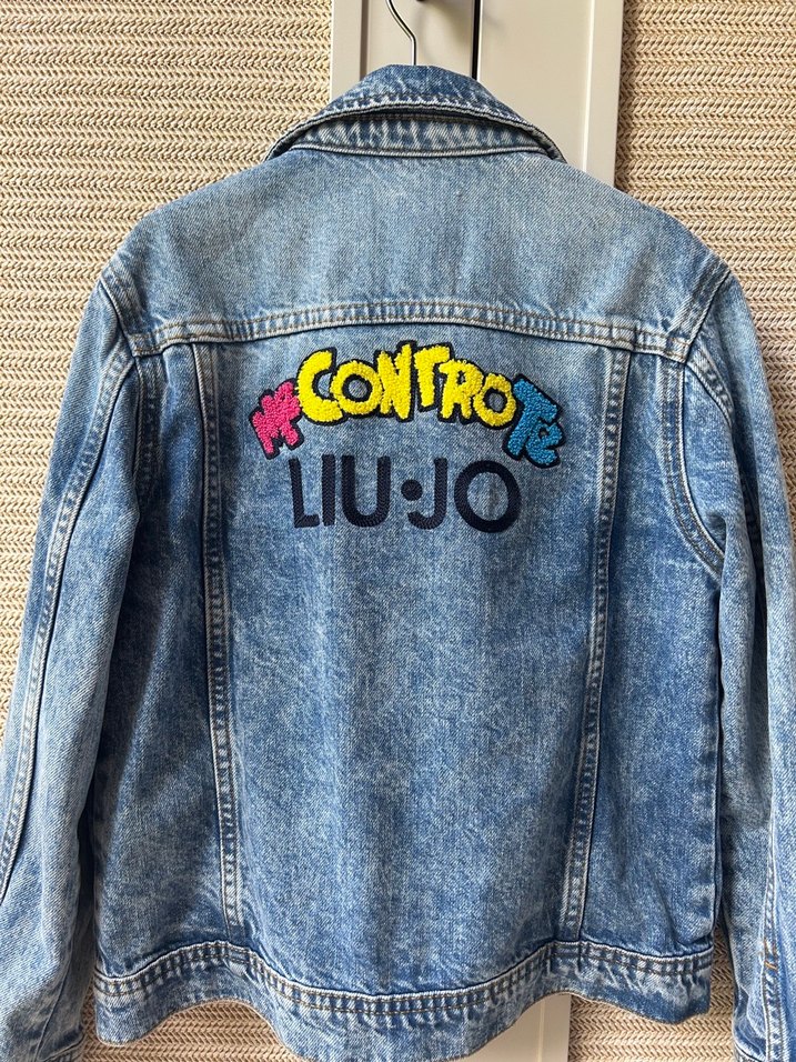 Lıu.Jo marka kız çocuk denim kot ceket - Görsel 2