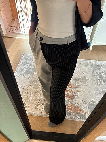 l Beden Çift paça pantolon