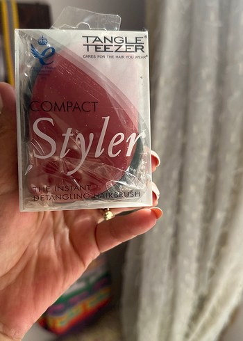 Tangle teezer Kompakt Kırmızı Saç Açma Fırçası