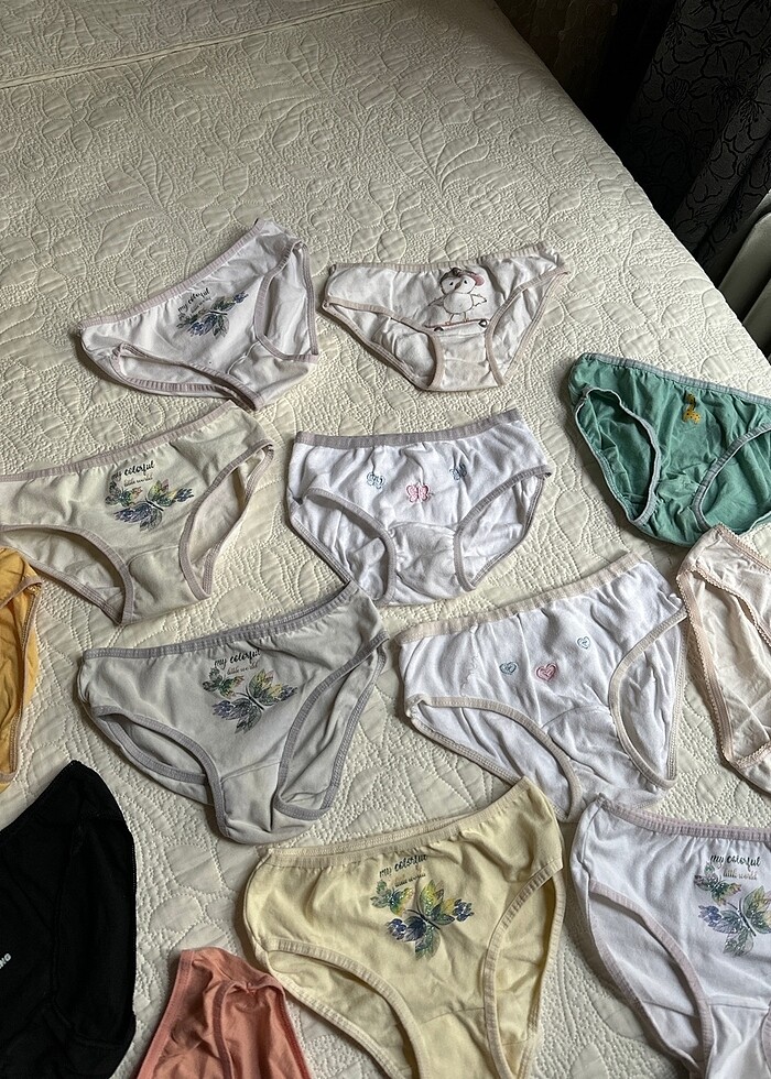 7 yaş kız cocuk külot - Görsel 3