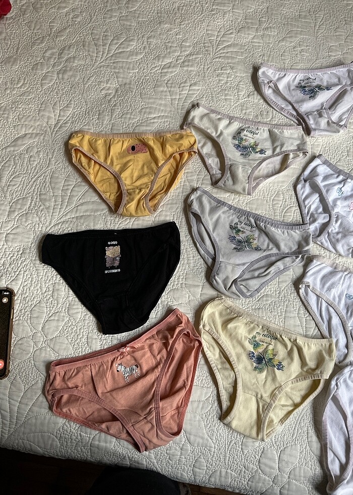 7 yaş kız cocuk külot - Görsel 2