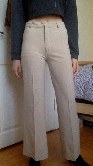 vintage kumaş pantolon