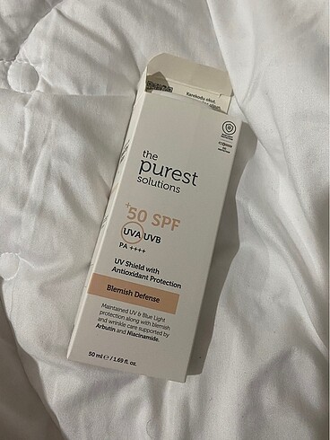 The purest güneş kremi