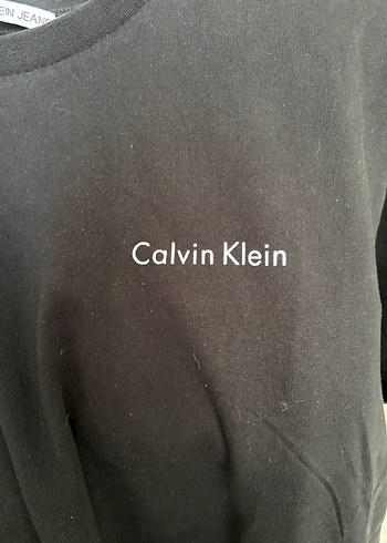 Calvin Klein Siyah Kısa Kollu Tişört - Görsel 3