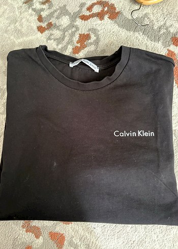 Calvin Klein Siyah Kısa Kollu Tişört - Görsel 5