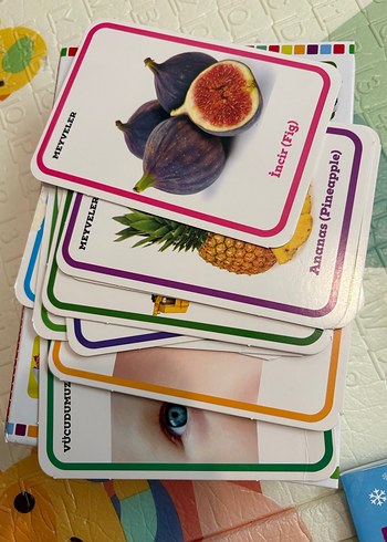 İlk 100 Sözcük Bebek Zeka Kartları - Görsel 4