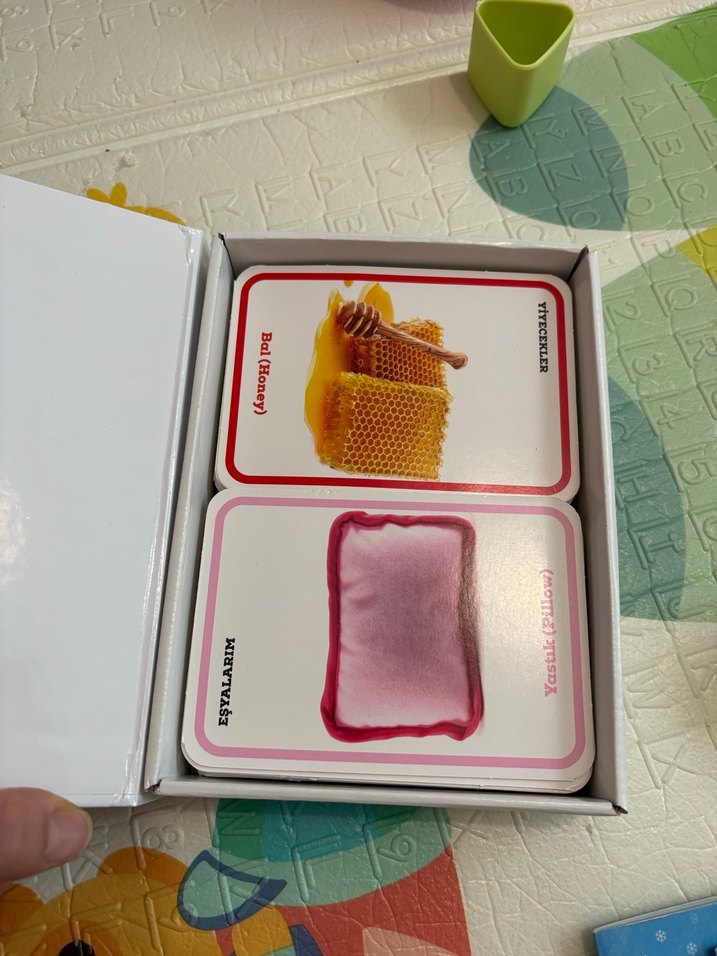 İlk 100 Sözcük Bebek Zeka Kartları - Görsel 2
