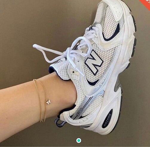 New balance 530 white grey