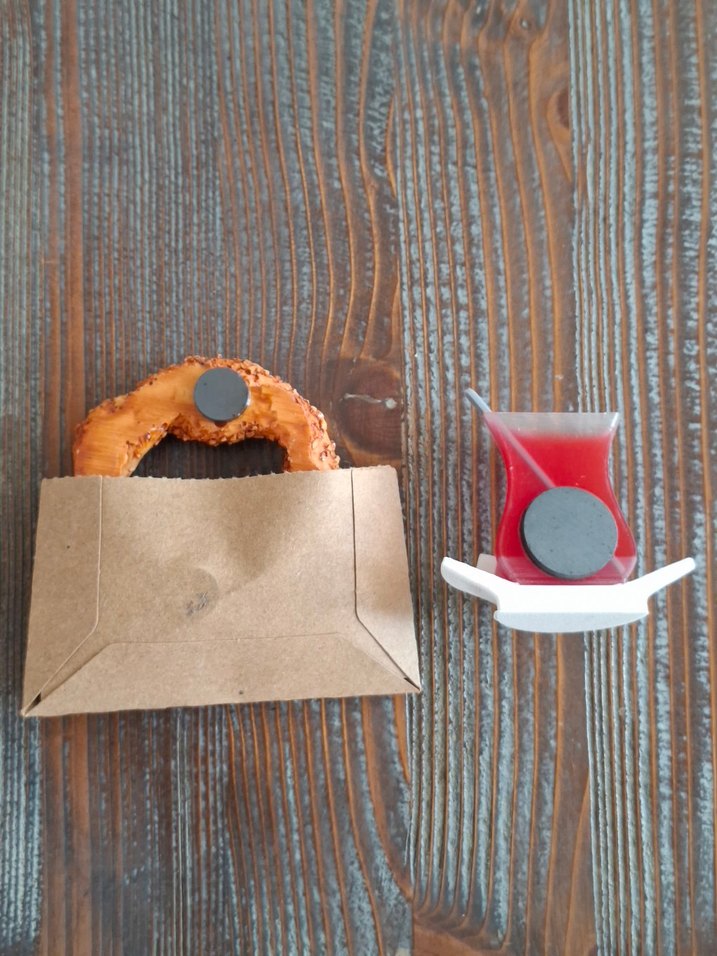İstanbul Simiti & Çay Keyfi magnet — görsel 2/3