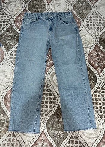 Trendyol & Milla Acik Mavi Rahat Kesim Denim Jean