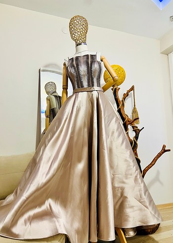 Abiye elbise gece elbisesi nişanlık - Görsel 3