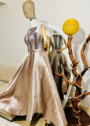 Abiye elbise gece elbisesi nişanlık - Görsel 2