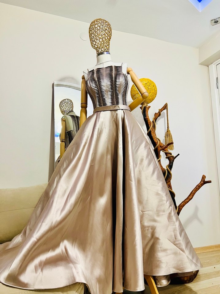 Abiye elbise gece elbisesi nişanlık - Görsel 3