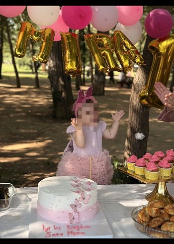 1 yaş elbise - Görsel 2