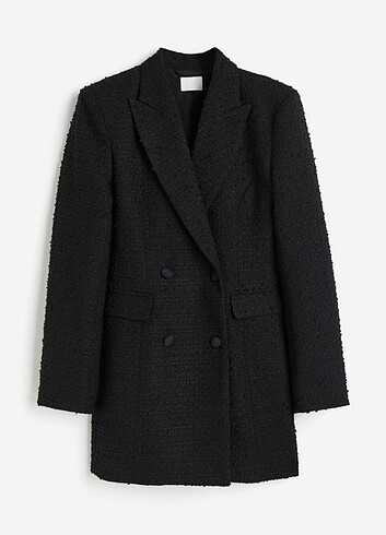 m Beden siyah Renk H&M Blazer Elbise