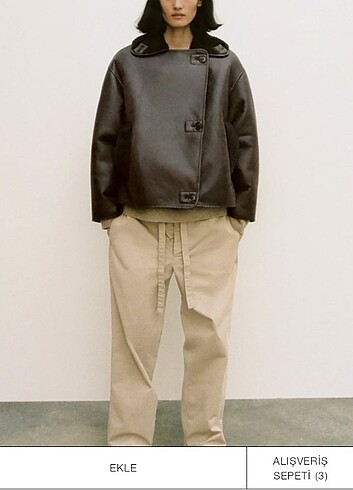 Zara Pilot ceket 