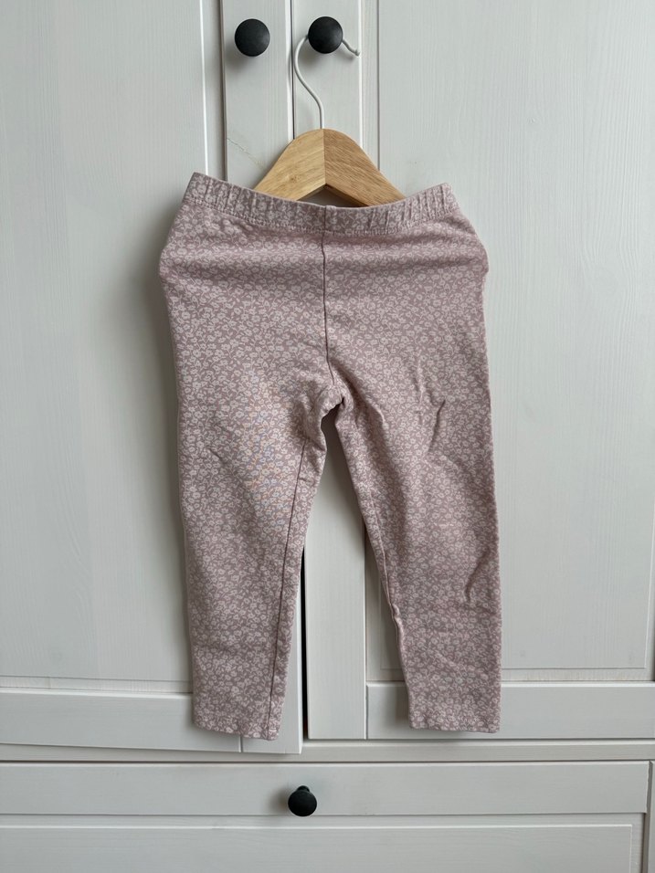 Mango Kız Çocuk Pamuklu Tayt - Görsel 3