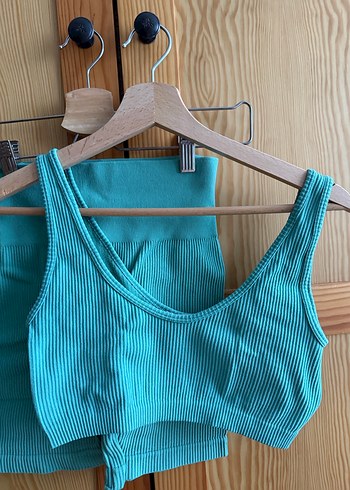 Pull And Bear Dikişsiz Tayt Takım - Görsel 2