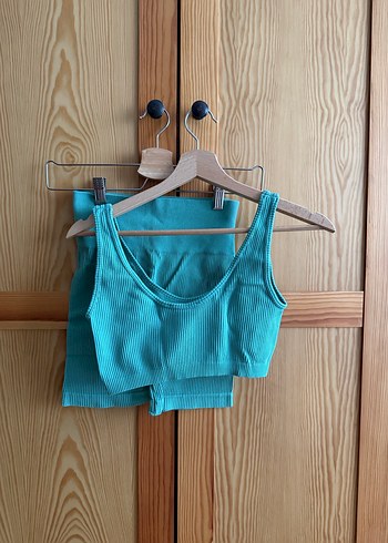 Pull And Bear Dikişsiz Tayt Takım - Görsel 4