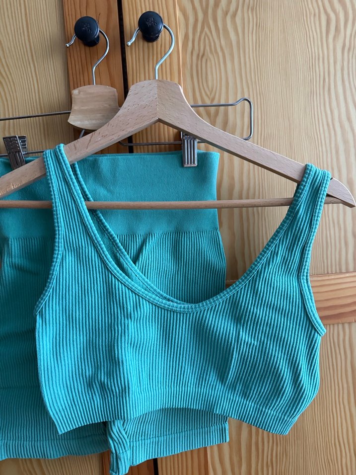 Pull And Bear Dikişsiz Tayt Takım - Görsel 2