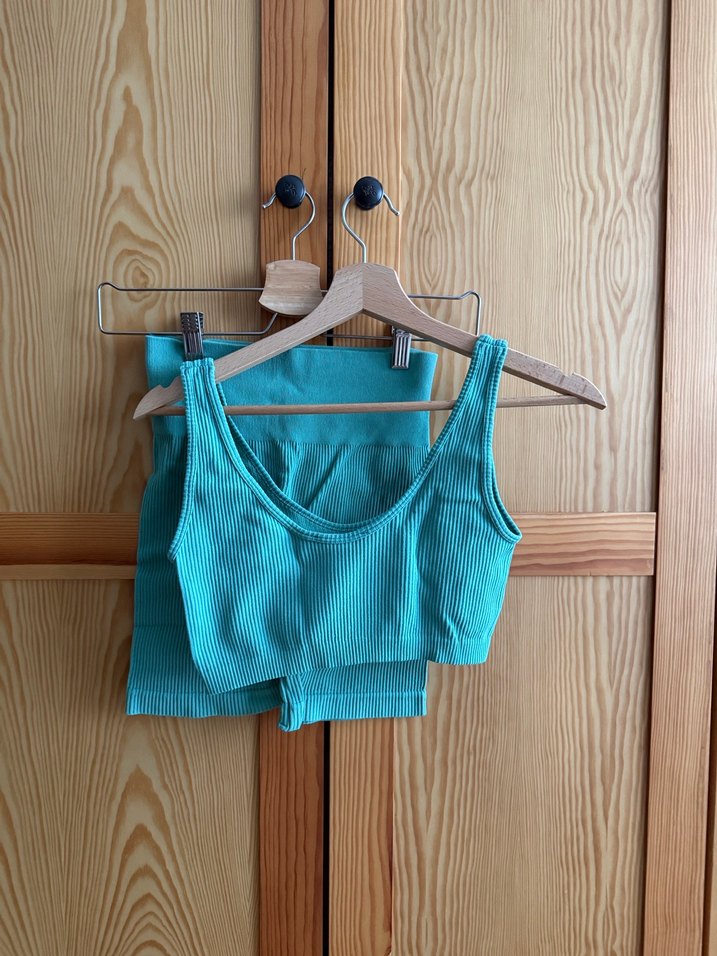 Pull And Bear Dikişsiz Tayt Takım - Görsel 4