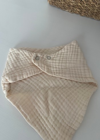 Muslin Bebek Önlüğü 2'li Set - Görsel 4