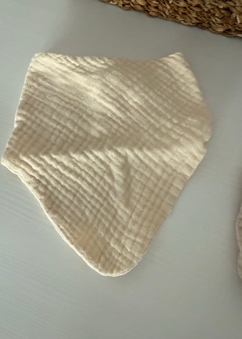 Muslin Bebek Önlüğü 2'li Set - Görsel 3