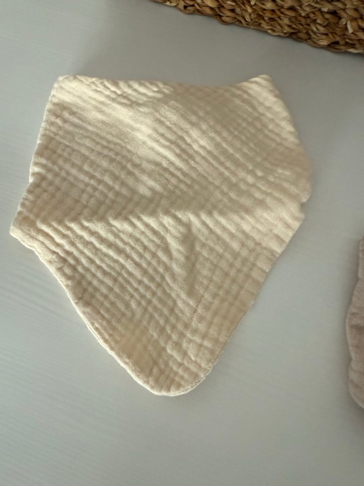 Muslin Bebek Önlüğü 2'li Set - Görsel 3