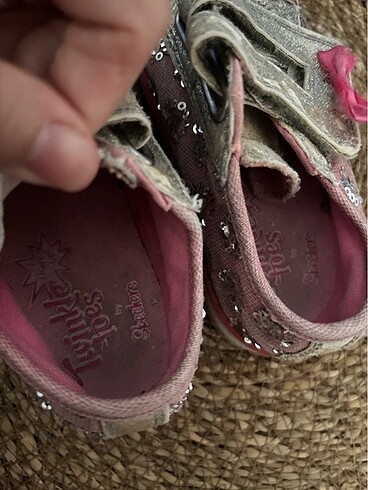 Skechers Skechers ışıklı kız bebek ayakkabısı