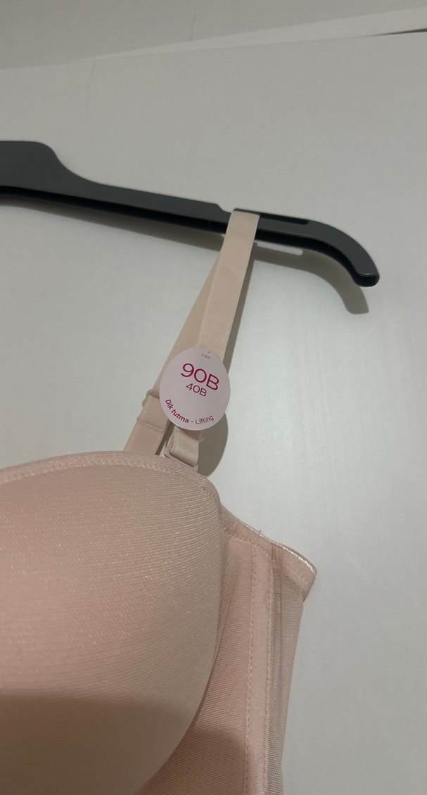 Bej Minimalist Modern Klasik Sütyen - Görsel 2