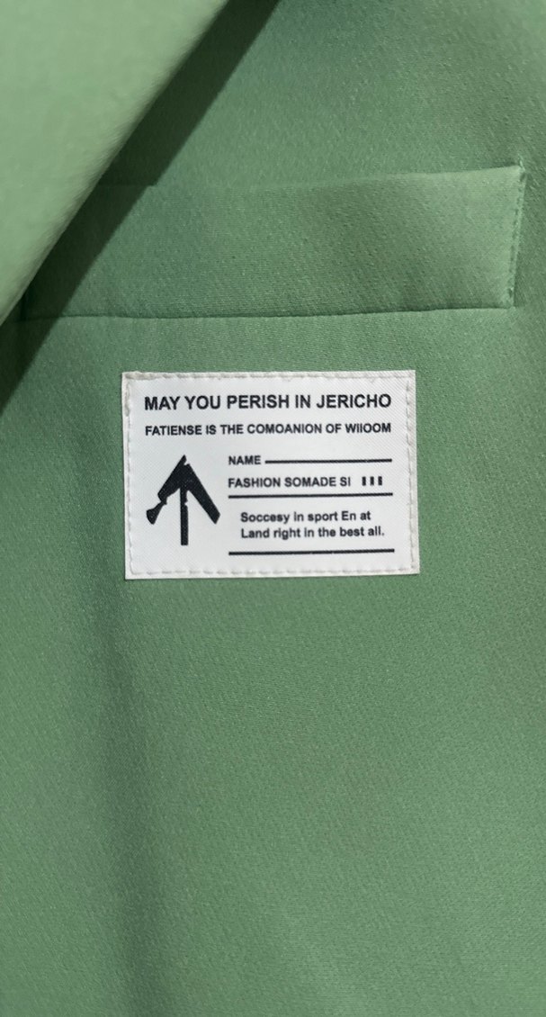 Yeşil Düğmeli Kadın Blazer Ceket - Görsel 3