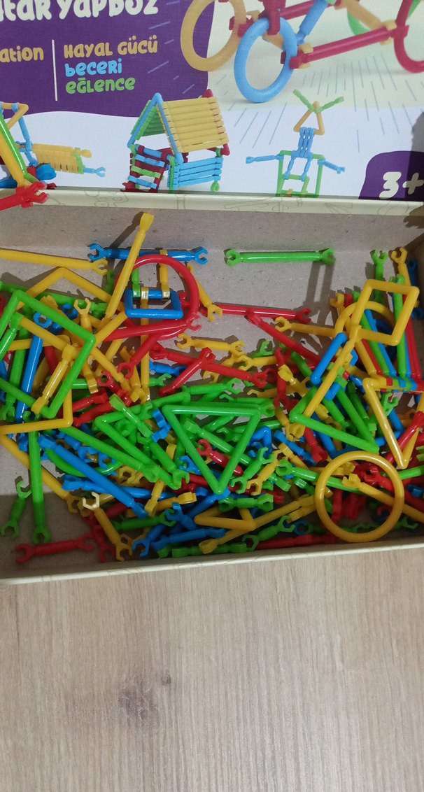 Renkli Wrench Puzzle Eğitici Oyuncak 240 Parça - Görsel 3