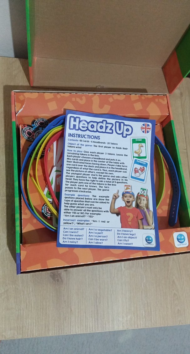 Headz Up Aile Oyunu - 50 Resimli Kart, 7+ Yaş - Görsel 4